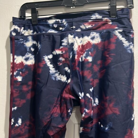 The Upside Tie Dye Athletic Leggings, Size 12 - Picture 5 of 8